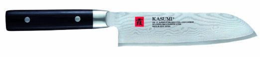 Kasumi Damascus Santoku Knife 18cm