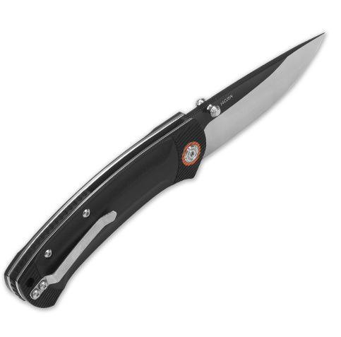 QSP Copperhead EDC Folding Knife, Black G10 Handle