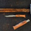 Opinel Traditional #08 VRN Carbon Steel Folding Knife - 8.5cm