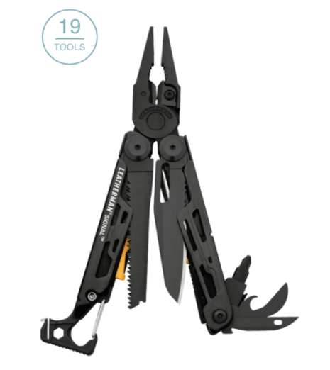 Leatherman Signal Black + Button Pouch