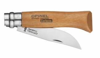 Opinel Traditional #08 VRN Carbon Steel Folding Knife - 8.5cm