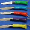 Opinel Colorama Trekking #07 Stainless Steel Folding Knife with Lanyard