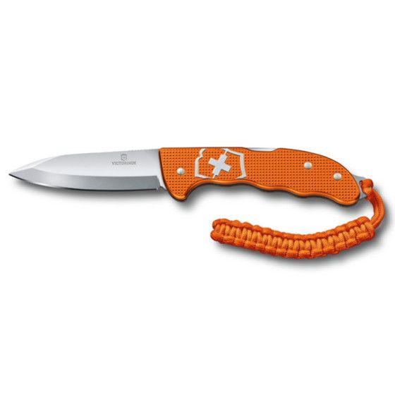 orange alox swiss army knife