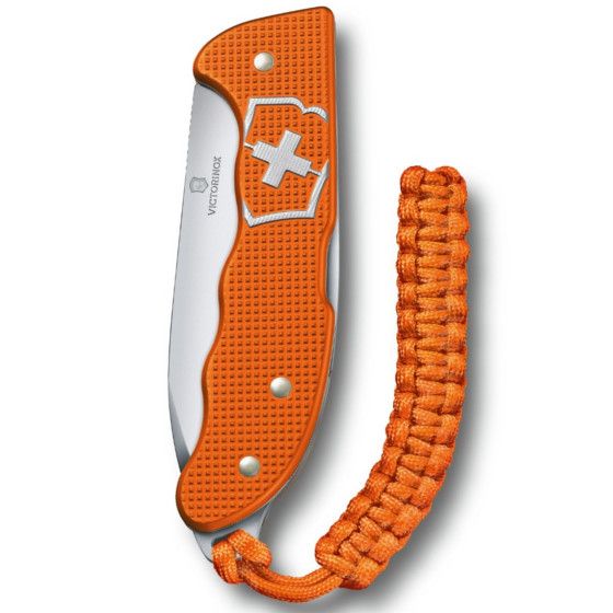 orange alox swiss army knife