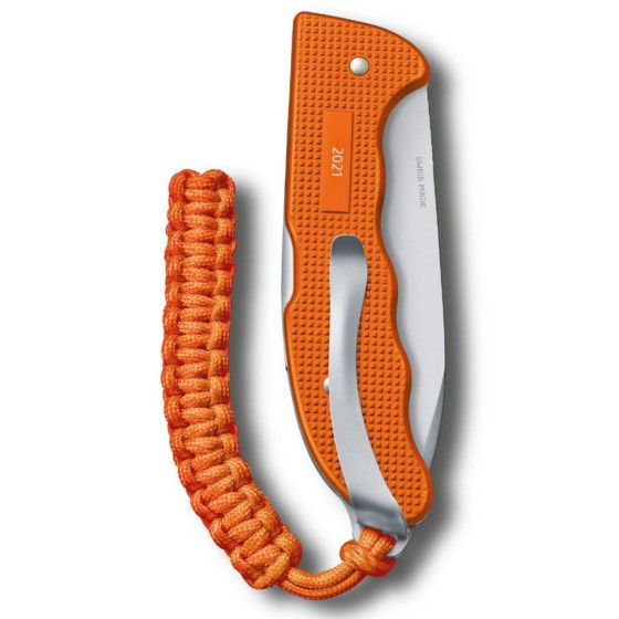 orange alox swiss army knife