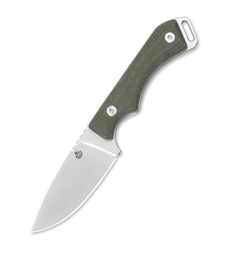 QSP Workaholic Fixed Blade Knife, Micarta Handle