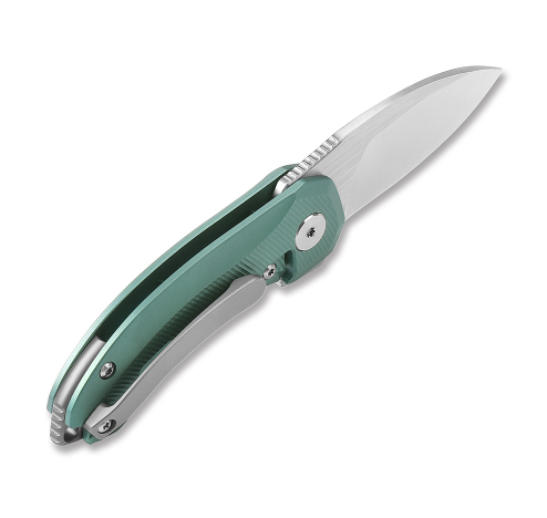 QSP Hamster EDC Pocket Knife - Green Titanium Handle