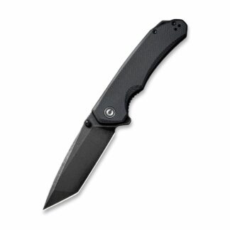 CIVIVI - Brazen C2023C - Black with Black Stonewash Tanto Blade