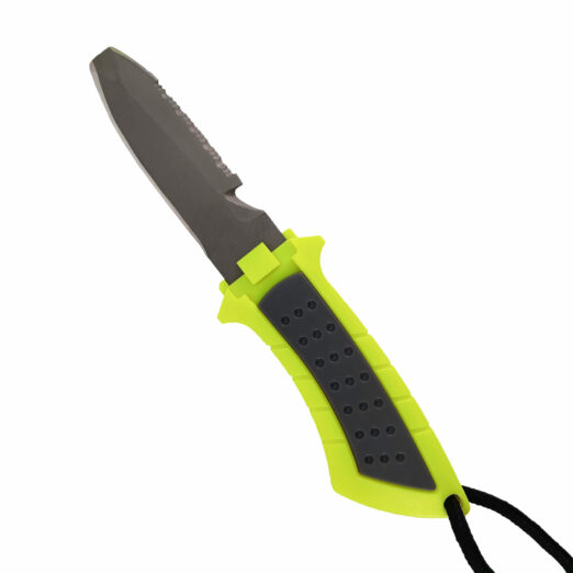 Hi-Max Compact Titanium Diving Knife - Blunt Tip