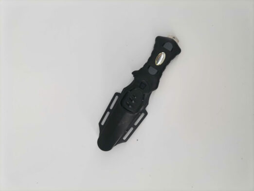 Hi-Max Medium Stainless Steel Diving Knife - Blunt Tip