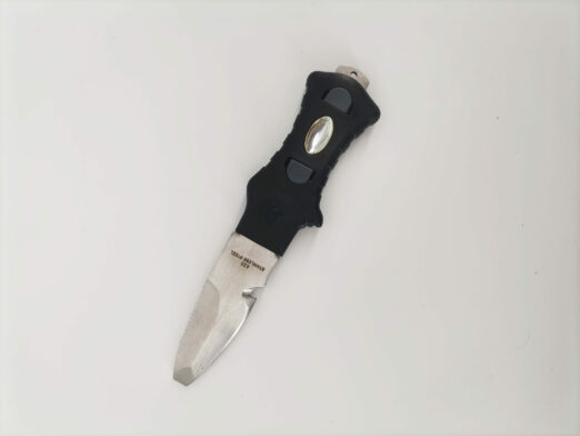 Hi-Max Medium Stainless Steel Diving Knife - Blunt Tip
