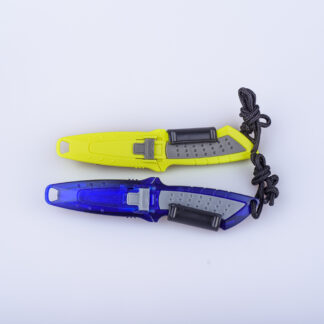 Hi-Max Compact Stainless Steel Diving Knife - Blunt Tip