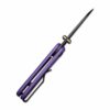 CIVIVI Baby Banter C19068S-4, Purple G10 with Black Stonewash Nitro-V Blade
