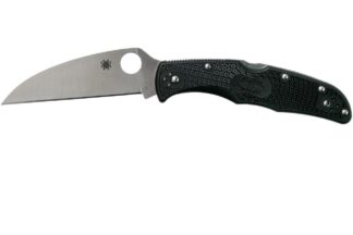 Spyderco Endura 4 Lightweight Black Wharncliffe - Plain Blade