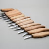 BeaverCraft S10 Wood Carving Set of 12 Tools with Canvas Tool Roll