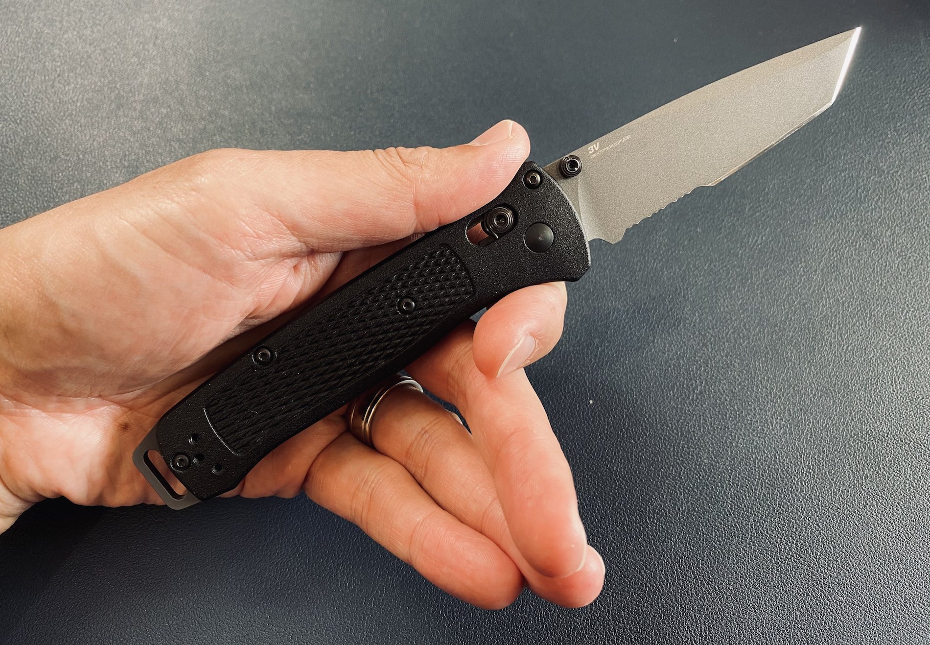 Benchmade 537GY Bailout Axis Folding Knife Knife Depot