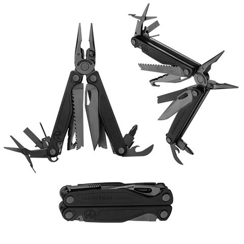 Leatherman Charge Plus Black with Black Molle Pouch
