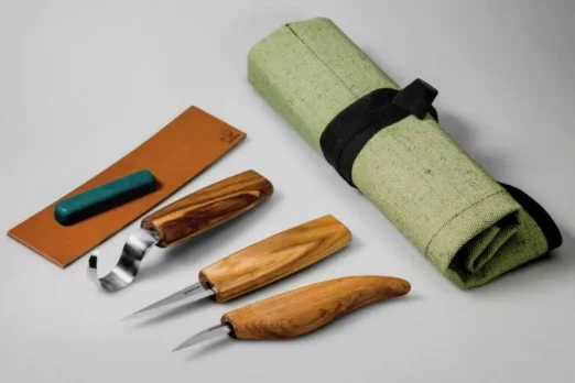 Beaver Craft S17 Whittle Knife and Extended Spoon Set