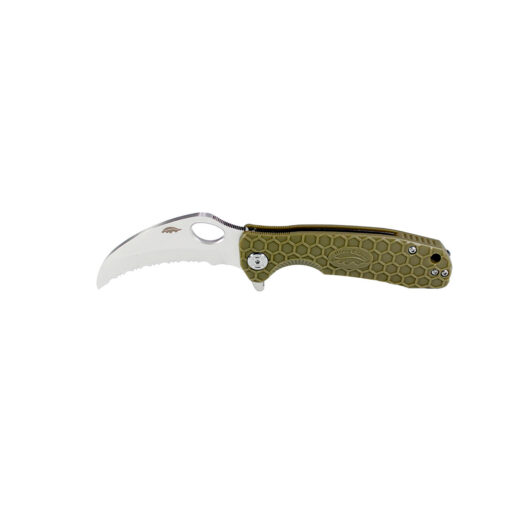 Honey Badger Claw L/R Small - Green Serrated