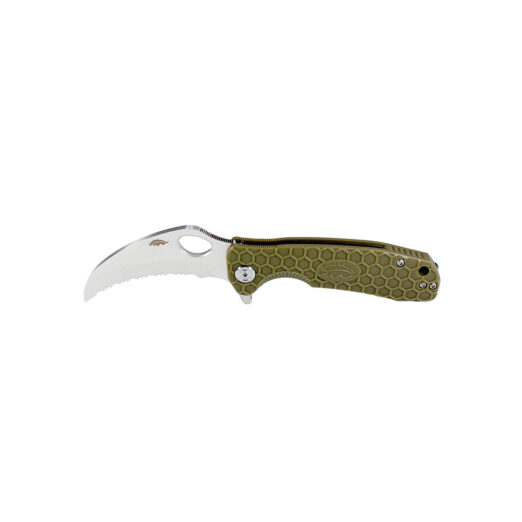 Honey Badger Claw L/R Large - Green Serrated