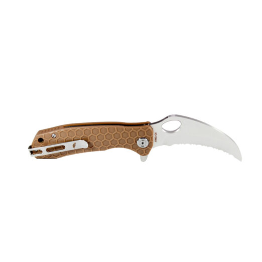 Honey Badger Claw L/R Large - Tan Serrated