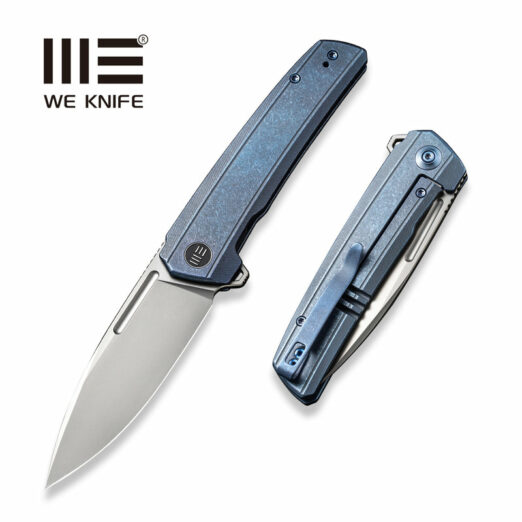 WE Knife Co. Speedster WE21021B-3, Blue Titanium Frame Lock Flipper