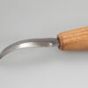 BeaverCraft SK4S Open Curve Spoon Knife with Leather Cover