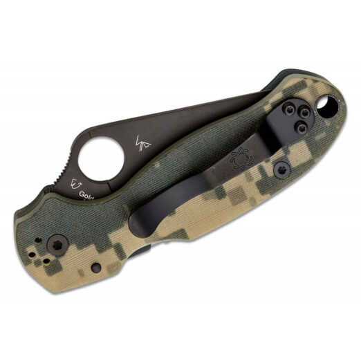 Spyderco Para 3 C223GPCMOBK - Camo G10 with Black S45VN Blade