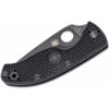 Spyderco Tenacious Lightweight - 3.39" Black 8Cr13MoV Blade, Black FRN Handle - C122PBBK