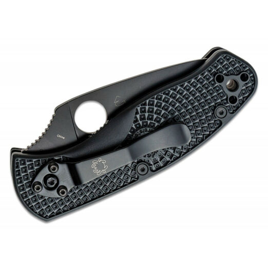 Spyderco Persistence Lightweight - C136PBBK - Black FRN with Black Blade