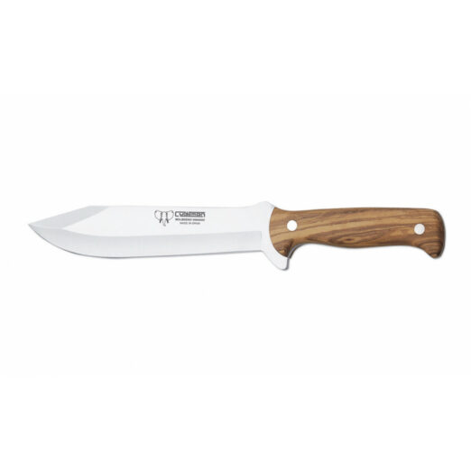 Cudeman 117-L Olive Wood Hunting Knife