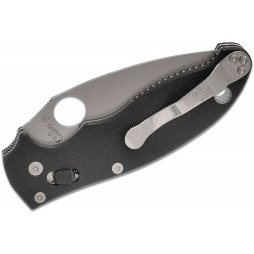 Spyderco Manix 2 G10 C101GP2 - Black with Satin S30V Blade