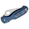 Spyderco Para 3 Lightweight - 2.93" Satin CPM-SPY27 Blade, Cobalt Blue FRN Handle - C223PCBL