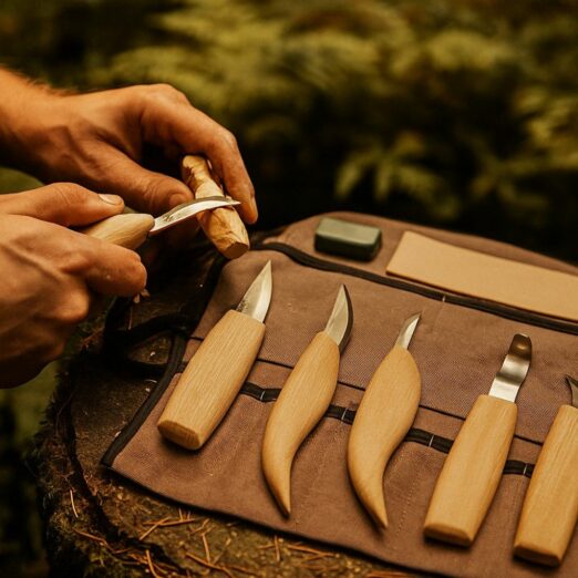 Knife Depot Five Piece Wood Carving Set