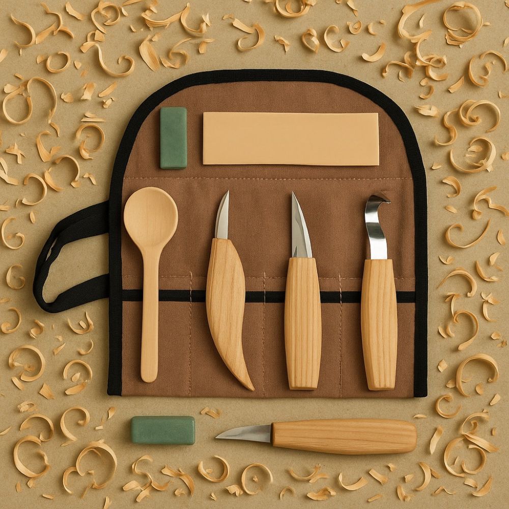 Knife Depot Three Piece Spoon Carving Set