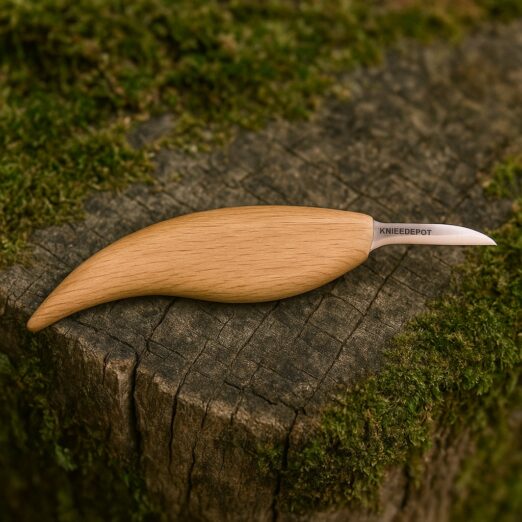 Knife Depot Bench Knife with Contoured Handle