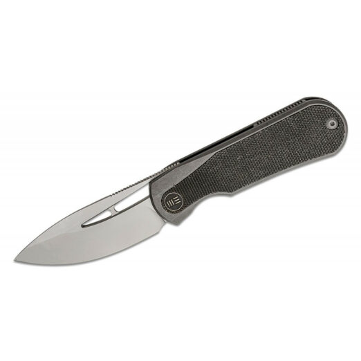 WE Knife Co. Baloo WE21033-4, Titanium/Dark Green Micarta Overlay