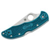 Spyderco Delica 4 Lightweight - 2.9" Bohler K390 Blade, Blue FRN  Handle - C11FPK390