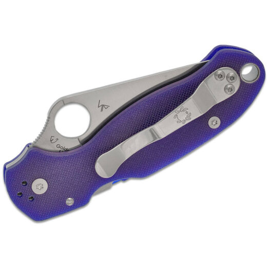 Spyderco Para 3 C223GPDBL - Blurple G10 with S110V Blade