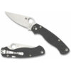 Spyderco Para Military 2 - 3.45" Maxamet Blade, Dark Grey G10 Handle - C81GPDGY2