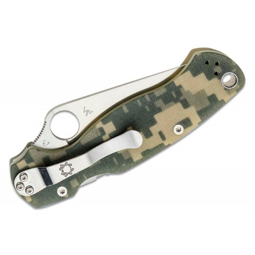 Spyderco Paramilitary 2 C81GPCMO2 - Camo G10 with S45VN Blade