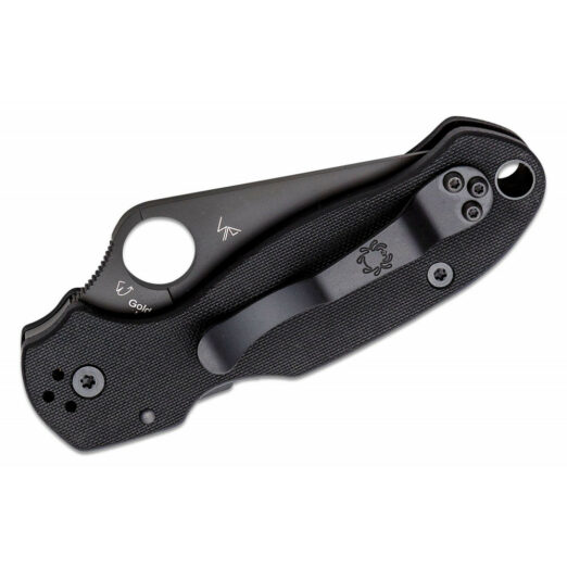 Spyderco Para 3 C223GPBK - Black G10 with Black S45VN Blade