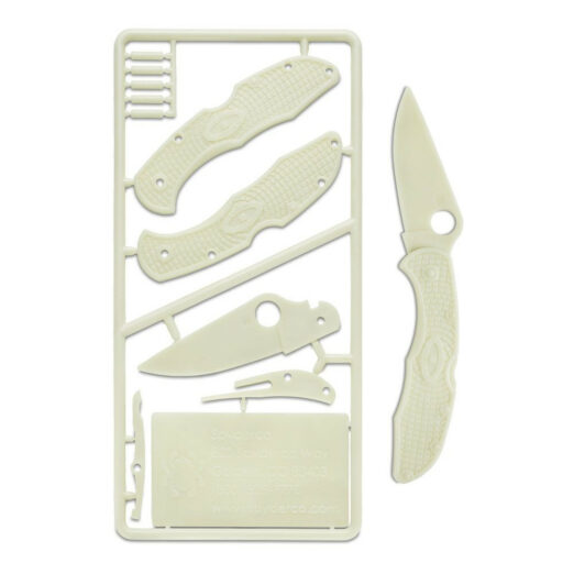Spyderco Delica 4 Photo-luminescent Plastic Folding Knife Kit - CPLKIT1