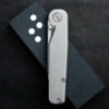 Tactile Knife Co. Rockwall Thumbstud - Magnacut Blade with Titanium Scales