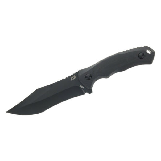 Schrade Delta Class Steeldriver Fixed Blade with Pouch - Black G10 with Black Blade