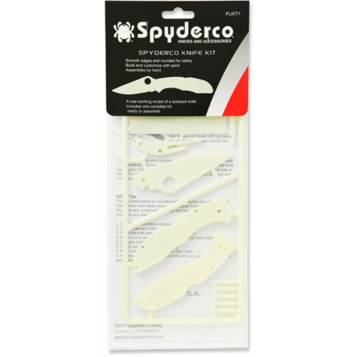 Spyderco Delica 4 Photo-luminescent Plastic Folding Knife Kit - CPLKIT1