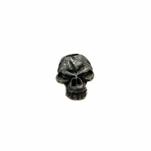 Schmuckatelli Emerson Skull Lanyard Bead (Black Oxidized)
