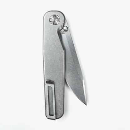 Tactile Knife Co. Rockwall Thumbstud - Magnacut Blade with Titanium Scales
