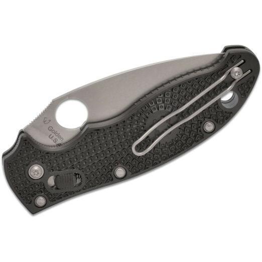 Spyderco Manix 2 Lightweight C101PBK2 - Black FRCP with CTS BD1 Blade