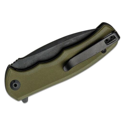 CIVIVI Mini Praxis C18026C-1, OD Green G10 with Blackwashed D2 Blade